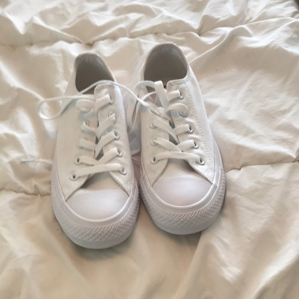 Converse low tops brand new never worn, no box